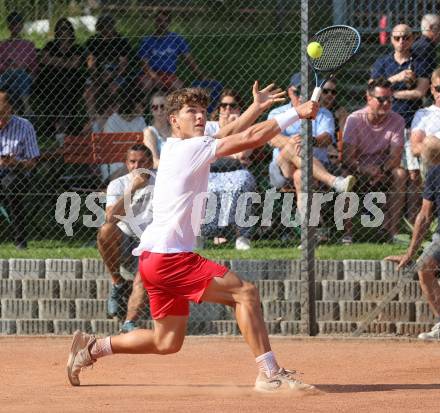 Tennis Bundesliga. Strassburg gegen Mauthausen. Sebastian Sorger  (Strassburg). Strassburg, am 6.6.2025.
Foto: Kuess
---
pressefotos, pressefotografie, kuess, qs, qspictures, sport, bild, bilder, bilddatenbank