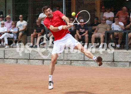 Tennis Bundesliga. Strassburg gegen Mauthausen. Sebastian Ofner (Strassburg). Strassburg, am 6.6.2025.
Foto: Kuess


---
pressefotos, pressefotografie, kuess, qs, qspictures, sport, bild, bilder, bilddatenbank