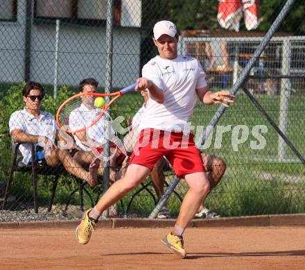 Tennis Bundesliga. Strassburg gegen Mauthausen.  Patrick Ofner  (Strassburg). Strassburg, am 6.6.2025.
Foto: Kuess
---
pressefotos, pressefotografie, kuess, qs, qspictures, sport, bild, bilder, bilddatenbank