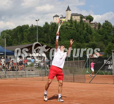 Tennis Bundesliga. Strassburg gegen Mauthausen. Sebastian Ofner (Strassburg). Strassburg, am 6.6.2025.
Foto: Kuess


---
pressefotos, pressefotografie, kuess, qs, qspictures, sport, bild, bilder, bilddatenbank