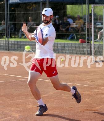 Tennis Bundesliga. Strassburg gegen Mauthausen. Jurij Rodionov  (Strassburg). Strassburg, am 6.6.2025.
Foto: Kuess
---
pressefotos, pressefotografie, kuess, qs, qspictures, sport, bild, bilder, bilddatenbank