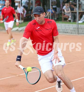 Tennis Bundesliga. Strassburg gegen Mauthausen.  Janez Semrajc (Strassburg). Strassburg, am 6.6.2025.
Foto: Kuess
---
pressefotos, pressefotografie, kuess, qs, qspictures, sport, bild, bilder, bilddatenbank