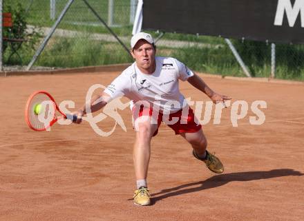 Tennis Bundesliga. Strassburg gegen Mauthausen.  Patrick Ofner  (Strassburg). Strassburg, am 6.6.2025.
Foto: Kuess
---
pressefotos, pressefotografie, kuess, qs, qspictures, sport, bild, bilder, bilddatenbank