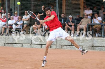 Tennis Bundesliga. Strassburg gegen Mauthausen. Sebastian Ofner (Strassburg). Strassburg, am 6.6.2025.
Foto: Kuess


---
pressefotos, pressefotografie, kuess, qs, qspictures, sport, bild, bilder, bilddatenbank