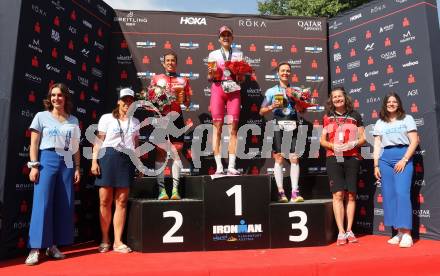 Ironman. Hannah Roessler (AUT), Chiara Marita Szolderits (AUT), Gudrun Steiner (AUT), Constance Mochar. Klagenfurt, am 15.6.2025.
Foto: Kuess
www.qspictures.net
---
pressefotos, pressefotografie, kuess, qs, qspictures, sport, bild, bilder, bilddatenbank