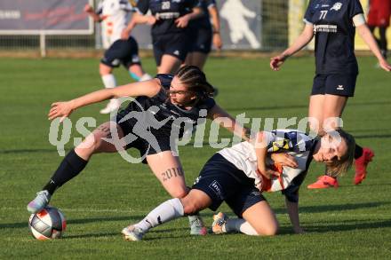 OEFB 2. Frauen Bundesliga Relegation Mitte. Kraig gegen SPG SV Zaunergroup Wallern / Krenglbach. Michelle Claudia Terkl  (Kraig),  Magdalena Bauer  (Wallern/Krenglbach). Kraig, am 21.6.2025.
Foto: Kuess
www.qspictures.net
---
pressefotos, pressefotografie, kuess, qs, qspictures, sport, bild, bilder, bilddatenbank