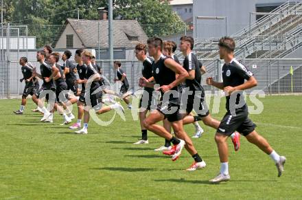 Fussball 2. Liga. Training SK Austria Klagenfurt.  Klagenfurt, am 23.6.2025.
Foto: Kuess
---
pressefotos, pressefotografie, kuess, qs, qspictures, sport, bild, bilder, bilddatenbank