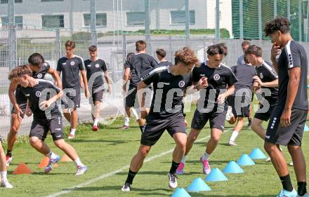Fussball 2. Liga. Training SK Austria Klagenfurt.   Klagenfurt, am 23.6.2025.
Foto: Kuess
---
pressefotos, pressefotografie, kuess, qs, qspictures, sport, bild, bilder, bilddatenbank