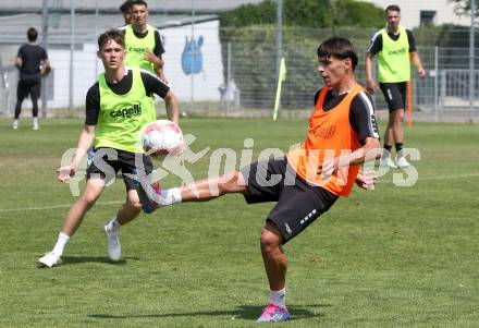 Fussball 2. Liga. Training SK Austria Klagenfurt. Armin Karic. Klagenfurt, am 23.6.2025.
Foto: Kuess
---
pressefotos, pressefotografie, kuess, qs, qspictures, sport, bild, bilder, bilddatenbank