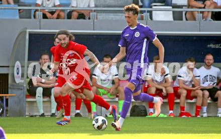 Fussball Testspiel. St. Veit gegen SK Austria Klagenfurt. Marcel Krnjic (Klagenfurt).  St. Veit, am 25.6.2025.
Foto: Kuess
---
pressefotos, pressefotografie, kuess, qs, qspictures, sport, bild, bilder, bilddatenbank