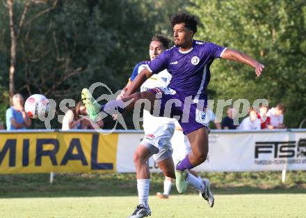 Fussball Testspiel. SK Austria Klagenfurt gegen Treibach.  Naldo Apericido (Klagenfurt). Gurnitz, am 27.6.2025.
Foto: Kuess
www.qspictures.net
---
pressefotos, pressefotografie, kuess, qs, qspictures, sport, bild, bilder, bilddatenbank