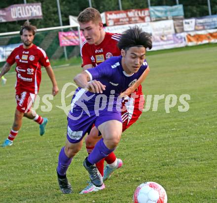 Fussball Testspiel. SK Austria Klagenfurt gegen Kalsdorf. Rei Okada (Klagenfurt). St. Stefan im Lavanttal, am 1.7.2025.
Foto: Kuess
www.qspictures.net
---
pressefotos, pressefotografie, kuess, qs, qspictures, sport, bild, bilder, bilddatenbank