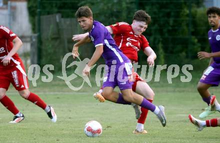 Fussball Testspiel. SK Austria Klagenfurt gegen Kalsdorf. Dino Delic  (Klagenfurt). St. Stefan im Lavanttal, am 1.7.2025.
Foto: Kuess
www.qspictures.net
---
pressefotos, pressefotografie, kuess, qs, qspictures, sport, bild, bilder, bilddatenbank