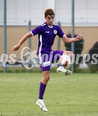 Fussball Testspiel. SK Austria Klagenfurt gegen Kalsdorf.  Marius Maierhofer (Klagenfurt). St. Stefan im Lavanttal, am 1.7.2025.
Foto: Kuess
www.qspictures.net
---
pressefotos, pressefotografie, kuess, qs, qspictures, sport, bild, bilder, bilddatenbank