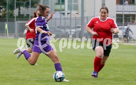 Fussball. Tag der offenen Tuer. Fussball Frauen. SK Austria Klagenfurt/Carinthian Hornets gegen KAC1909.  Klagenfurt, am 12.7.2025.
Foto: Kuess
www.qspictures.net
---
pressefotos, pressefotografie, kuess, qs, qspictures, sport, bild, bilder, bilddatenbank