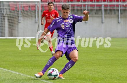 Fussball Testspiel. SK Austria Klagenfurt gegen KAC1909.  Alexander Ranacher (Klagenfurt). Klagenfurt, am 12.7.2025.
Foto: Kuess
www.qspictures.net
---
pressefotos, pressefotografie, kuess, qs, qspictures, sport, bild, bilder, bilddatenbank