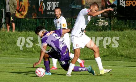 Fussball Testspiel. SK Austria Klagenfurt gegen HNK Gorica. Naldo Aparecido   (Klagenfurt). Kranjska Gora, am 16.7.2025.
Foto: Kuess
www.qspictures.net
---
pressefotos, pressefotografie, kuess, qs, qspictures, sport, bild, bilder, bilddatenbank