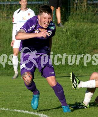 Fussball Testspiel. SK Austria Klagenfurt gegen HNK Gorica.  Nik Marinsek  (Klagenfurt). Kranjska Gora, am 16.7.2025.
Foto: Kuess
www.qspictures.net
---
pressefotos, pressefotografie, kuess, qs, qspictures, sport, bild, bilder, bilddatenbank