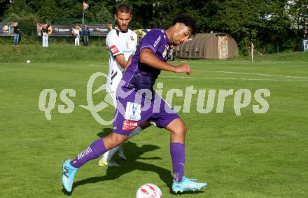 Fussball Testspiel. SK Austria Klagenfurt gegen HNK Gorica.  Naldo Aparecido  (Klagenfurt). Kranjska Gora, am 16.7.2025.
Foto: Kuess
www.qspictures.net
---
pressefotos, pressefotografie, kuess, qs, qspictures, sport, bild, bilder, bilddatenbank