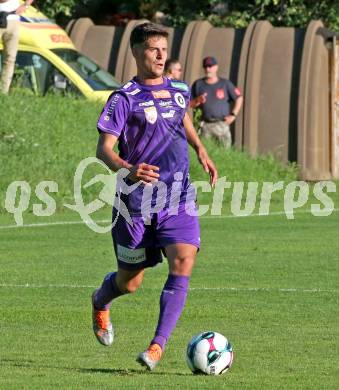 Fussball Testspiel. SK Austria Klagenfurt gegen HNK Gorica.  Alexander Ranacher  (Klagenfurt). Kranjska Gora, am 16.7.2025.
Foto: Kuess
www.qspictures.net
---
pressefotos, pressefotografie, kuess, qs, qspictures, sport, bild, bilder, bilddatenbank
