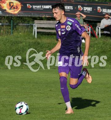 Fussball Testspiel. SK Austria Klagenfurt gegen HNK Gorica.  Marcel Krnjic  (Klagenfurt). Kranjska Gora, am 16.7.2025.
Foto: Kuess
www.qspictures.net
---
pressefotos, pressefotografie, kuess, qs, qspictures, sport, bild, bilder, bilddatenbank