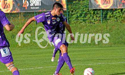 Fussball Testspiel. SK Austria Klagenfurt gegen HNK Gorica.  Aidan Liu (Klagenfurt). Kranjska Gora, am 16.7.2025.
Foto: Kuess
www.qspictures.net
---
pressefotos, pressefotografie, kuess, qs, qspictures, sport, bild, bilder, bilddatenbank