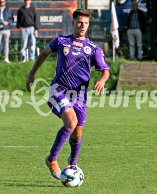 Fussball Testspiel. SK Austria Klagenfurt gegen HNK Gorica. Alexander Ranacher   (Klagenfurt). Kranjska Gora, am 16.7.2025.
Foto: Kuess
www.qspictures.net
---
pressefotos, pressefotografie, kuess, qs, qspictures, sport, bild, bilder, bilddatenbank