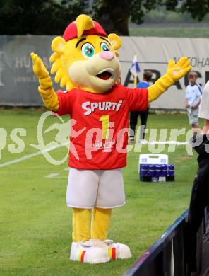 Fussball OEFB Cup. Treibach gegen Blau Weiss Linz. Maskottchen Spurti. Treibach, am 25.7.2025.
Foto: Kuess
www.qspictures.net
---
pressefotos, pressefotografie, kuess, qs, qspictures, sport, bild, bilder, bilddatenbank