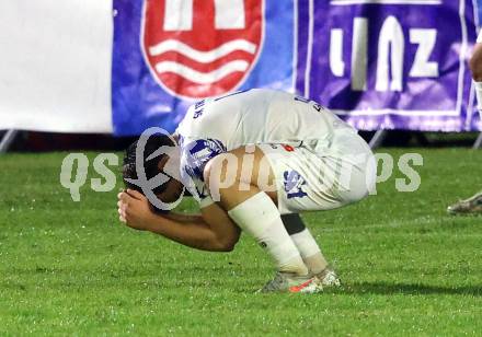 Fussball OEFB Cup. Treibach gegen Blau Weiss Linz.  Manuel Tialler (Treibach). Treibach, am 25.7.2025.
Foto: Kuess
www.qspictures.net
---
pressefotos, pressefotografie, kuess, qs, qspictures, sport, bild, bilder, bilddatenbank