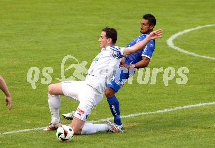 Fussball OEFB Cup. Treibach gegen Blau Weiss Linz.  Hanno Wachernig (Treibach),  Ronivaldo Bernardo Sales (BW Linz). Treibach, am 25.7.2025.
Foto: Kuess
www.qspictures.net
---
pressefotos, pressefotografie, kuess, qs, qspictures, sport, bild, bilder, bilddatenbank