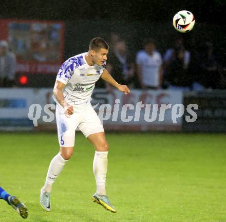 Fussball OEFB Cup. Treibach gegen Blau Weiss Linz. Kiril Hristov Ristoskov   (Treibach). Treibach, am 25.7.2025.
Foto: Kuess
www.qspictures.net
---
pressefotos, pressefotografie, kuess, qs, qspictures, sport, bild, bilder, bilddatenbank