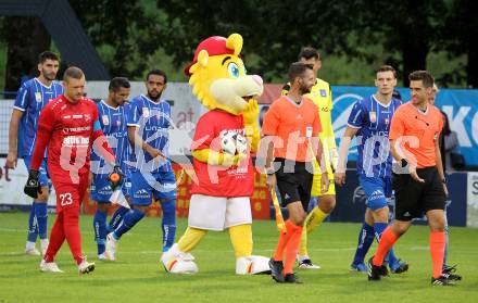 Fussball OEFB Cup. Treibach gegen Blau Weiss Linz. Maskottchen Spurti. Treibach, am 25.7.2025.
Foto: Kuess
www.qspictures.net
---
pressefotos, pressefotografie, kuess, qs, qspictures, sport, bild, bilder, bilddatenbank