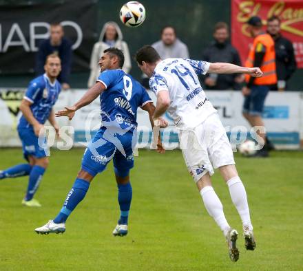 Fussball OEFB Cup. Treibach gegen Blau Weiss Linz.  Hanno Wachernig  (Treibach), Ronivaldo Bernardo Sales  (BW Linz). Treibach, am 25.7.2025.
Foto: Kuess
www.qspictures.net
---
pressefotos, pressefotografie, kuess, qs, qspictures, sport, bild, bilder, bilddatenbank