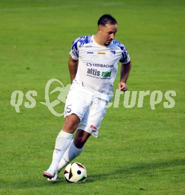 Fussball OEFB Cup. Treibach gegen Blau Weiss Linz.  Vahid Muharemovic (Treibach). Treibach, am 25.7.2025.
Foto: Kuess
www.qspictures.net
---
pressefotos, pressefotografie, kuess, qs, qspictures, sport, bild, bilder, bilddatenbank