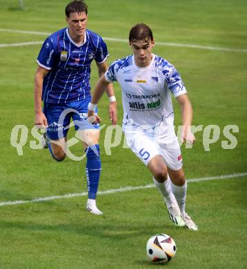 Fussball OEFB Cup. Treibach gegen Blau Weiss Linz.  Marius Maierhofer (Treibach). Treibach, am 25.7.2025.
Foto: Kuess
www.qspictures.net
---
pressefotos, pressefotografie, kuess, qs, qspictures, sport, bild, bilder, bilddatenbank