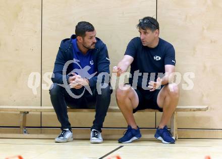 Handball Bundesliga. HLA. Training SC Ferlach. Dean Pomorisac, Trainer Robert Begusch.   Ferlach, am 28.7.2025.
Foto: Kuess
www.qspictures.net
---
pressefotos, pressefotografie, kuess, qs, qspictures, sport, bild, bilder, bilddatenbank