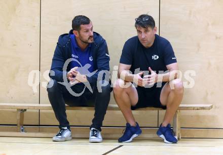 Handball Bundesliga. HLA. Training SC Ferlach. Dean Pomorisac, Trainer Robert Begusch.   Ferlach, am 28.7.2025.
Foto: Kuess
www.qspictures.net
---
pressefotos, pressefotografie, kuess, qs, qspictures, sport, bild, bilder, bilddatenbank