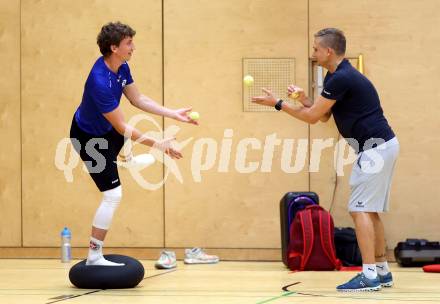 Handball Bundesliga. HLA. Training SC Ferlach. Stefan Wuzella.  Ferlach, am 28.7.2025.
Foto: Kuess
www.qspictures.net
---
pressefotos, pressefotografie, kuess, qs, qspictures, sport, bild, bilder, bilddatenbank