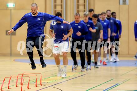 Handball Bundesliga. HLA. Training SC Ferlach. Adrian Milicevic.  Ferlach, am 28.7.2025.
Foto: Kuess
www.qspictures.net
---
pressefotos, pressefotografie, kuess, qs, qspictures, sport, bild, bilder, bilddatenbank
