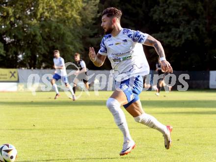 Fussball Regionalliga Mitte.  Treibach gegen Voitsberg.  Nikolaos Kokkas (Treibach),      Treibach, am 15.8.2025.
Foto. Kuess
www.qspictures.net
---
pressefotos, pressefotografie, kuess, qs, qspictures, sport, bild, bilder, bilddatenbank