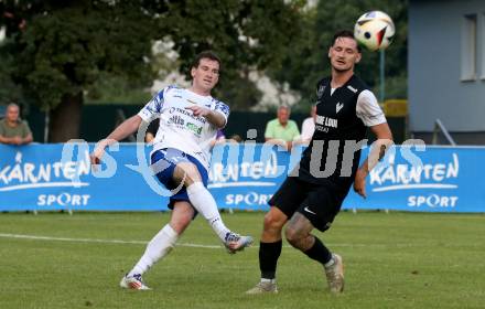 Fussball Regionalliga Mitte.  Treibach gegen Voitsberg.  Hanno Ulrich Wachernig (Treibach),     Treibach, am 15.8.2025.
Foto. Kuess
www.qspictures.net
---
pressefotos, pressefotografie, kuess, qs, qspictures, sport, bild, bilder, bilddatenbank