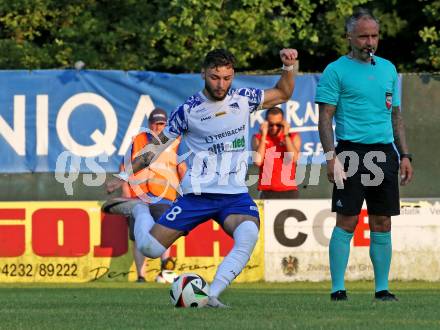 Fussball Regionalliga Mitte.  Treibach gegen Voitsberg.  Nikolaos Kokkas  (Treibach),      Treibach, am 15.8.2025.
Foto. Kuess
www.qspictures.net
---
pressefotos, pressefotografie, kuess, qs, qspictures, sport, bild, bilder, bilddatenbank