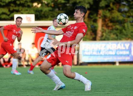 Fussball Kaerntner Liga.  KAC1909 gegen ATUS Ferlach.  Mihret Topcagic  (KAC).  Klagenfurt, am 14.8.2025.
Foto. Kuess
www.qspictures.net
---
pressefotos, pressefotografie, kuess, qs, qspictures, sport, bild, bilder, bilddatenbank