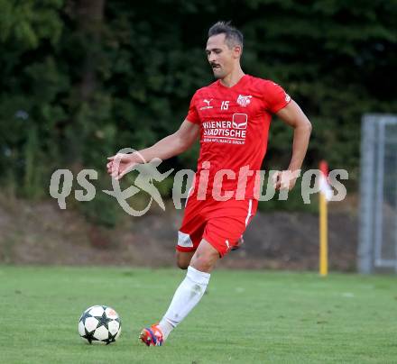 Fussball Kaerntner Liga.  KAC1909 gegen ATUS Ferlach. Manuel Wallner   (KAC).  Klagenfurt, am 14.8.2025.
Foto. Kuess
www.qspictures.net
---
pressefotos, pressefotografie, kuess, qs, qspictures, sport, bild, bilder, bilddatenbank