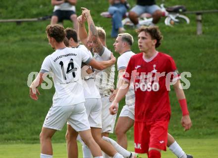 Fussball Kaerntner Liga.  Koettmannsdorf gegen SAK. Torjubel Aner Mandzic  (Koettmannsdorf),    Klagenfurt, am 17.8.2025.
Foto. Kuess
www.qspictures.net
---
pressefotos, pressefotografie, kuess, qs, qspictures, sport, bild, bilder, bilddatenbank