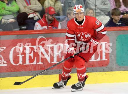 Eishockey Bundesliga. Testspiel. KAC gegen Grizzlys Wolfsburg.  Maximilian Preiml  (KAC). Klagenfurt, am 20.8.2025.
Foto: Kuess
www.qspictures.net
---
pressefotos, pressefotografie, kuess, qs, qspictures, sport, bild, bilder, bilddatenbank