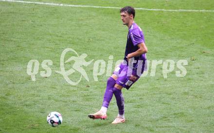Fussball 2. Liga. SK Austria Klagenfurt gegen SW Bregenz.  Marcel Krnjic (Klagenfurt). Klagenfurt, 23.8.2025.
Foto: Kuess
www.qspictures.net
---
pressefotos, pressefotografie, kuess, qs, qspictures, sport, bild, bilder, bilddatenbank