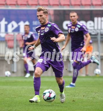 Fussball 2. Liga. SK Austria Klagenfurt gegen SW Bregenz. Marc Andre Schmerboeck  (Klagenfurt). Klagenfurt, 23.8.2025.
Foto: Kuess
www.qspictures.net
---
pressefotos, pressefotografie, kuess, qs, qspictures, sport, bild, bilder, bilddatenbank