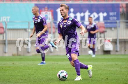 Fussball 2. Liga. SK Austria Klagenfurt gegen SW Bregenz.  Marc Andre Schmerboeck (Klagenfurt). Klagenfurt, 23.8.2025.
Foto: Kuess
www.qspictures.net
---
pressefotos, pressefotografie, kuess, qs, qspictures, sport, bild, bilder, bilddatenbank