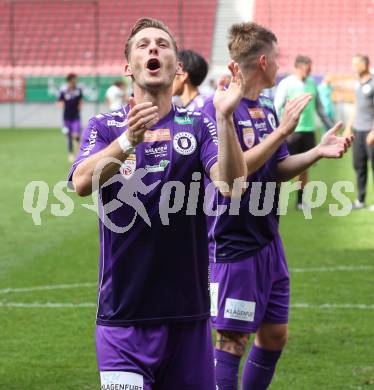 Fussball 2. Liga. SK Austria Klagenfurt gegen SW Bregenz.  Marc Andre Schmerboecl (Klagenfurt). Klagenfurt, 23.8.2025.
Foto: Kuess
www.qspictures.net
---
pressefotos, pressefotografie, kuess, qs, qspictures, sport, bild, bilder, bilddatenbank